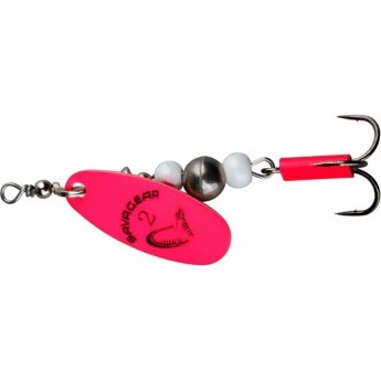 Блесна SAVAGE GEAR Caviar Spinner #2 6g 08-Fluo Pink Блесна SAVAGE GEAR Caviar Spinner #2 6g 08-Fluo Pink