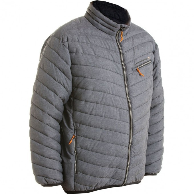 Куртка SAVAGE GEAR Simply Savage Thermo Jacket серая size S 57307 Куртка SAVAGE GEAR Simply Savage Thermo Jacket серая size S 57307