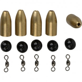 Набор оснастки SAVAGE GEAR Brass Bullet Kit's 5g 5pcs