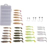 Набор приманок SAVAGE GEAR Fat Minnow T-Tail Kit 30+6pcs 50376