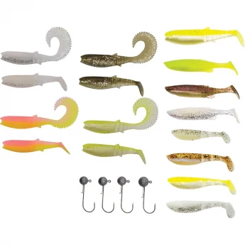 Набор приманок SAVAGE GEAR Perch Pro Kit Size M 20pcs