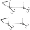 Оснастка SAVAGE GEAR 1x7 TI Corkscrew Stinger 2x#1/0 23kg 1pcs 61774