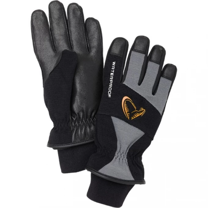 Перчатки SAVAGE GEAR Thermo Pro Glove XL Grey/Black 76470 Перчатки SAVAGE GEAR Thermo Pro Glove XL Grey/Black 76470