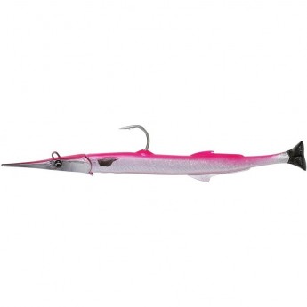 Приманка SAVAGE GEAR 3D Needlefish Pulsetail 23см 55г Sinking Pink/silver 2+1PCS
