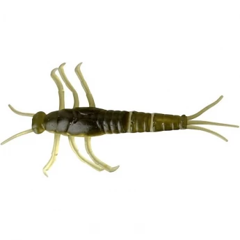 Приманка SAVAGE GEAR 3D PVC Mayfly 50mm Green 8pcs