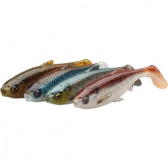 Приманка SAVAGE GEAR 3D River Roach 14см 28г Clear Water Mix 4PCS