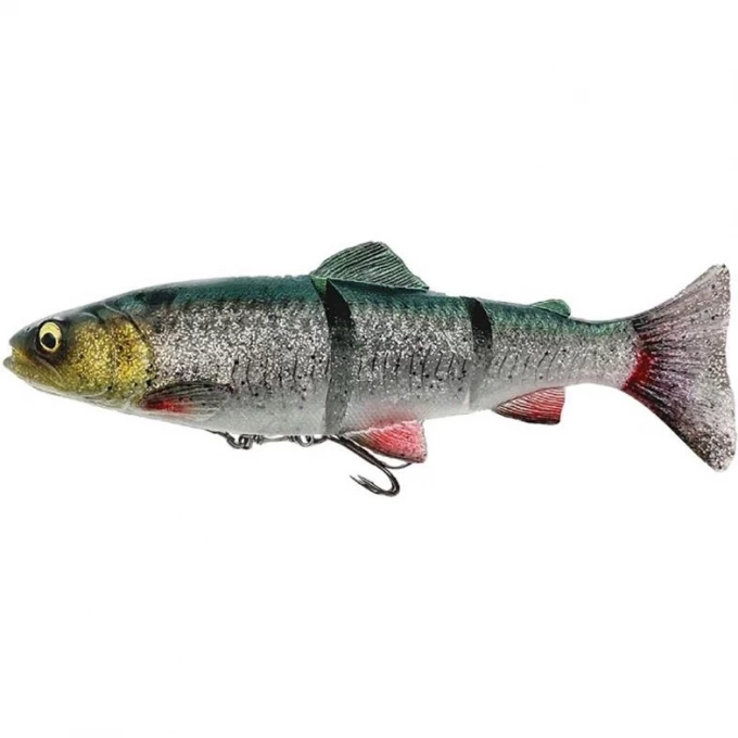 Приманка SAVAGE GEAR 4D Line Thru Trout 15cm 40g Sinking Green Silver 73983 Приманка SAVAGE GEAR 4D Line Thru Trout 15cm 40g Sinking Green Silver 73983