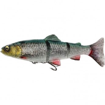 Приманка SAVAGE GEAR 4D Line Thru Trout 20cm 98g Sinking Green Silver