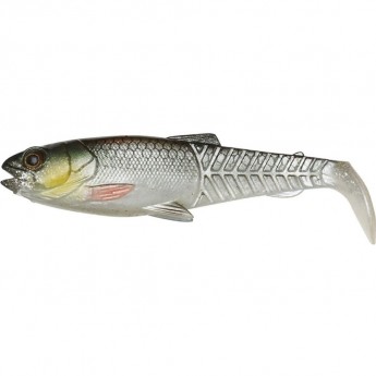 Приманка SAVAGE GEAR Craft Cannibal Paddletail 10.5см 12г Green Silver UV 40PCS BULK