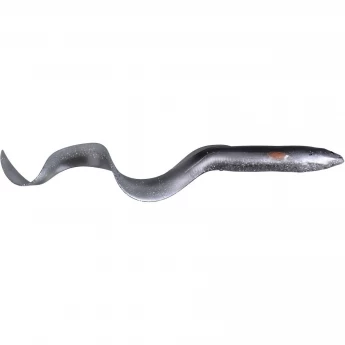 Приманка SAVAGE GEAR LB Real Eel 40 1шт Black Silver