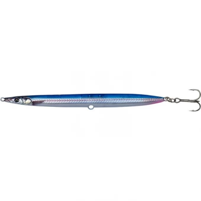 Приманка SAVAGE GEAR Sandeel Pencil 125 19g 14-Blue Silver UV 63831