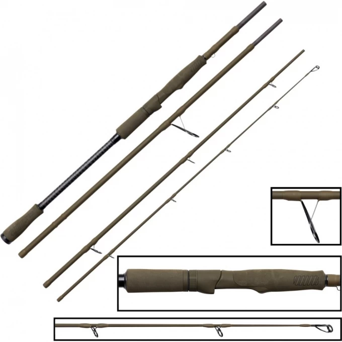Спиннинг SAVAGE GEAR SG4 Medium Game Travel 215cm 10-40g 72206