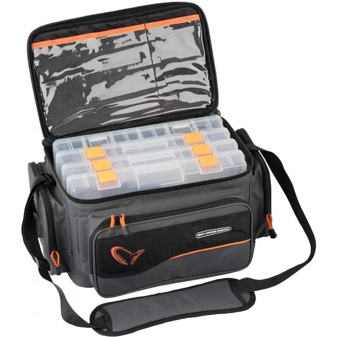 Сумка SAVAGE GEAR System Box Bag M 3 boxes & PP Bags (20x40x29cm) 54776 Сумка SAVAGE GEAR System Box Bag M 3 boxes & PP Bags (20x40x29cm) 54776