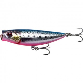 Воблер SAVAGE GEAR 3D Minnow Pop Walker 5.5cm 6g F Pink Belly Sardine PHP
