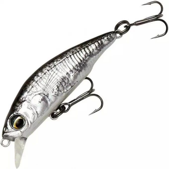Воблер SAVAGE GEAR 3D Sticklebait Twitch 45 S Black Silver 72308 Воблер SAVAGE GEAR 3D Sticklebait Twitch 45 S Black Silver 72308