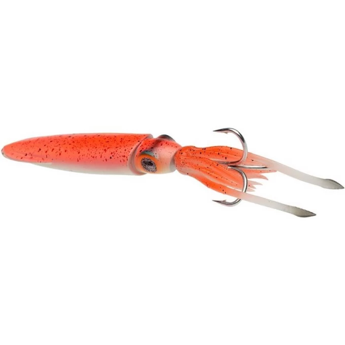 Воблер SAVAGE GEAR 3D Swim Squid Jig 14см 400г Sinking Red 69193