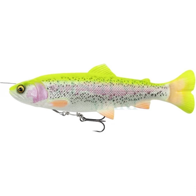 Воблер SAVAGE GEAR 4D Linethru Pulse Tail Trout 16см 51г Slow Sinking Lemon Trout 73994