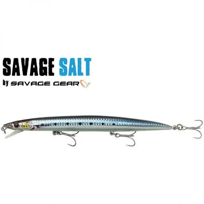 Воблер SAVAGE GEAR Sandeel Jerk minnow 14.5см 14г Slow Float Sardine PHP 63999 Воблер SAVAGE GEAR Sandeel Jerk minnow 14.5см 14г Slow Float Sardine PHP 63999