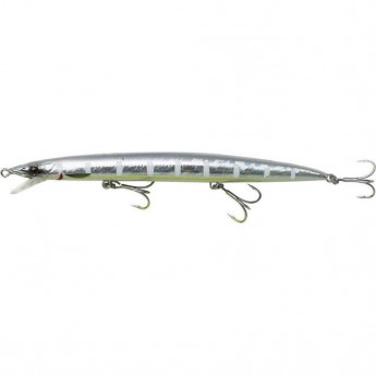 Воблер SAVAGE GEAR Sandeel Jerk minnow 17.5см 29г Sinking Zebra Glow